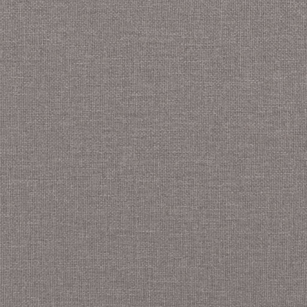 3-sitssoffa taupe 180 cm tyg